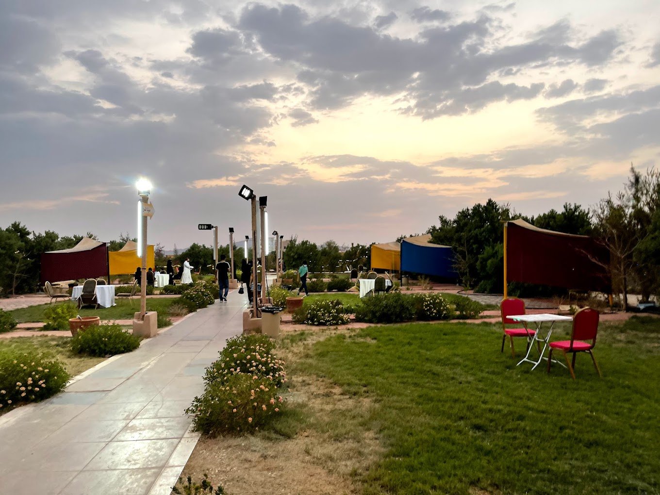 منتزه التلال من أماكن جميلة بالمدينة المنورة