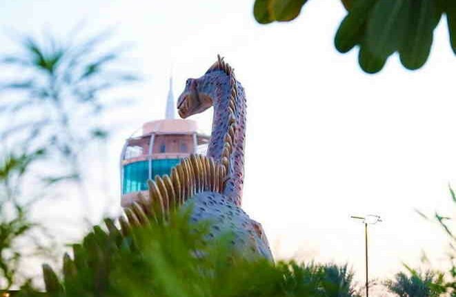 حديقة الديناصورات بالمدينة من أماكن تستحق الزيارة في المدينة المنورة