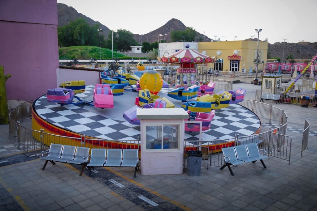 حديقة ملاهي قصر المرح أحد أماكن ترفيهية بالمدينة المنورة