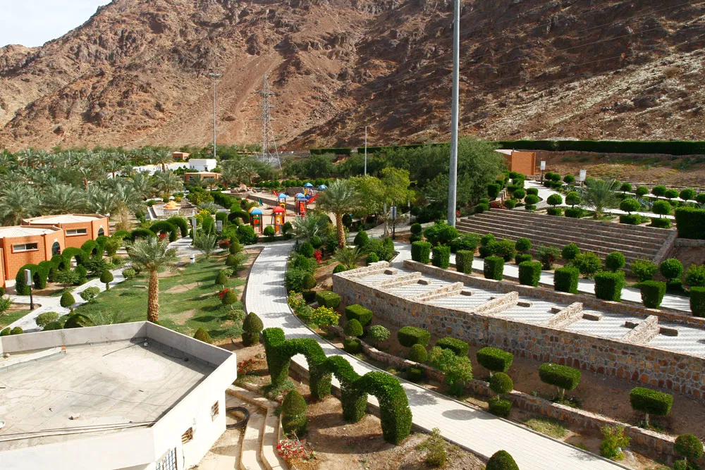 حديقة جبل احد المدينة المنورة 
