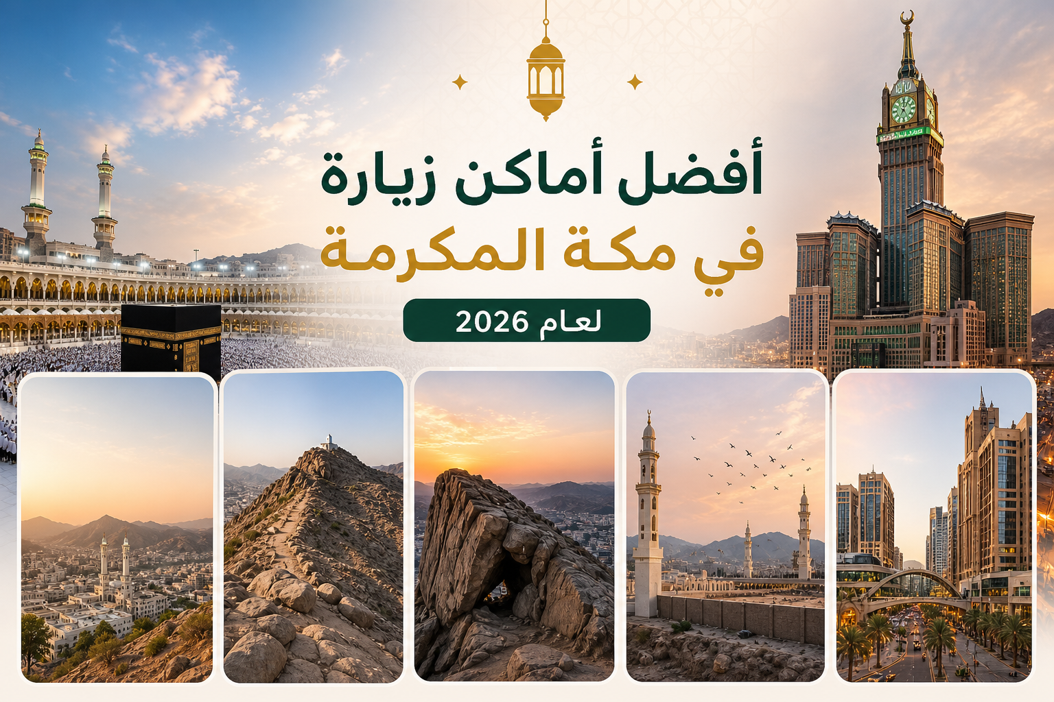 احجز رحلتك الآن: أفضل أماكن زيارة في مكة المكرمة 2026 تناسب كل الزوار